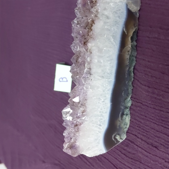 Beautiful Brazilian Amethyst Slice B - Picture 11 of 14